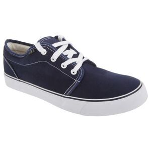 Dek Mens 4 Eye Lace up Padded Casual Fashion Canvas Deck Plain Shoes /Sneakers /